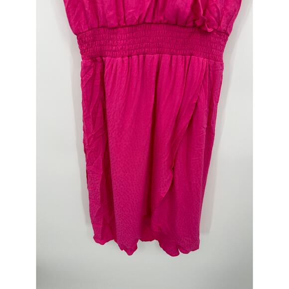 Cupcakes & Cashmere Dress Women SMALL NWT Pink Azalea Tasha Sleeveless V-Neck - Picture 4 of 11